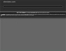 Tablet Screenshot of ebnvideo.com